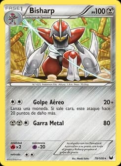 Bisharp card in Spanish