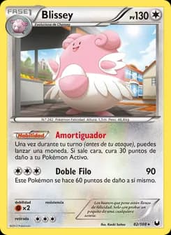 Blissey card in Spanish