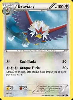Braviary card in Spanish