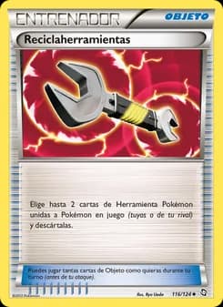 Reciclaherramientas card in Spanish