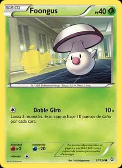 Foongus card in Spanish