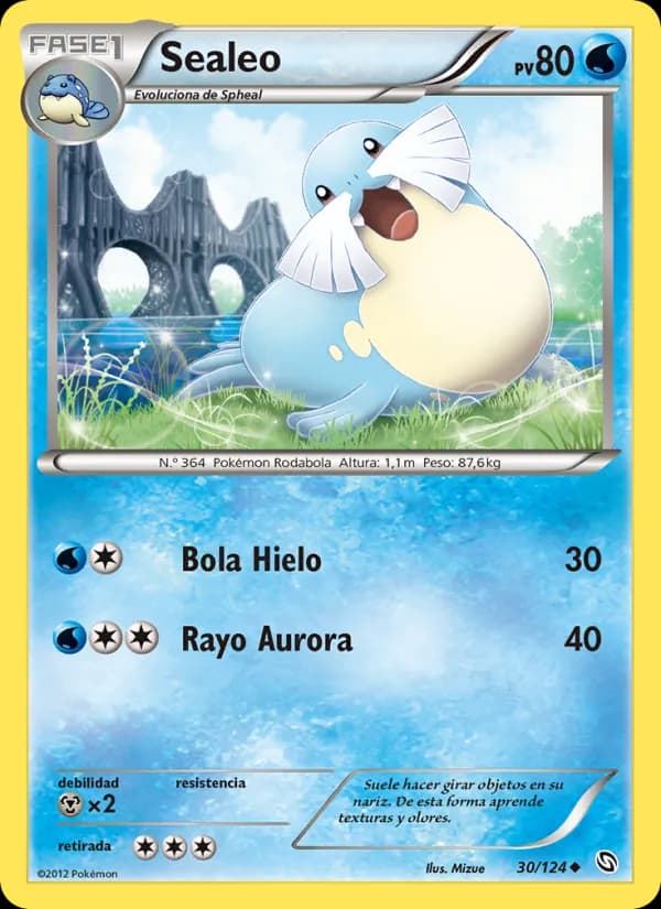 Sealeo card in Spanish
