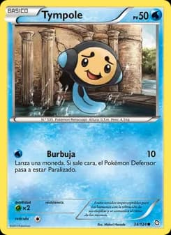 Tympole card in Spanish
