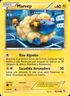 Mareep card in Spanish
