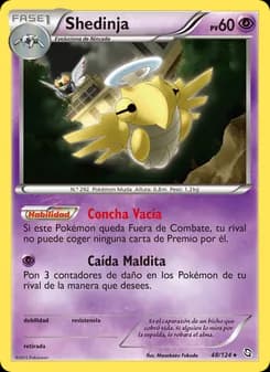 Shedinja card in Spanish