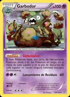 Garbodor card in Spanish