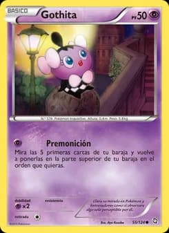 Gothita card in Spanish