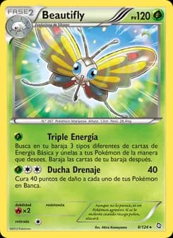 Beautifly card in Spanish