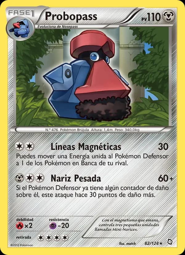 Probopass card in Spanish