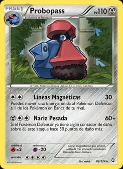 Probopass card in Spanish