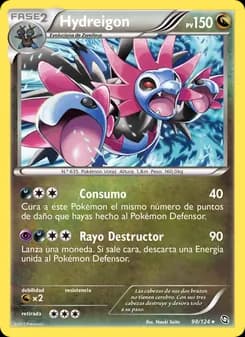 Hydreigon card in Spanish