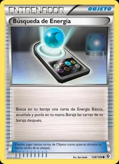 Búsqueda de Energía card in Spanish