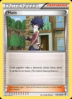 Matís card in Spanish