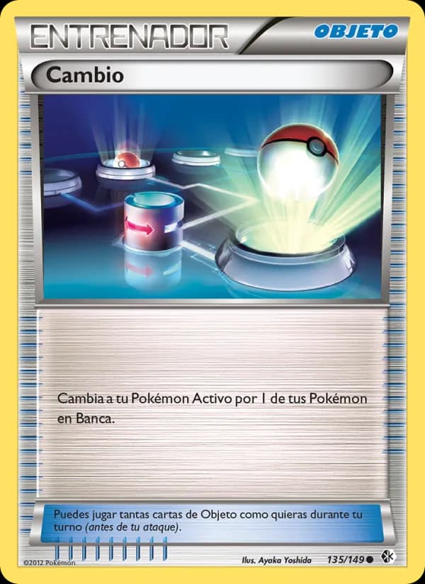 Cambio card in Spanish