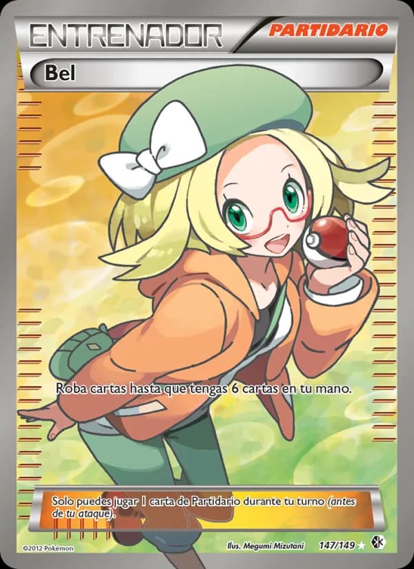 Bel card in Spanish