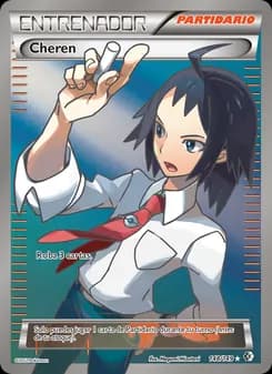 Cheren card in Spanish