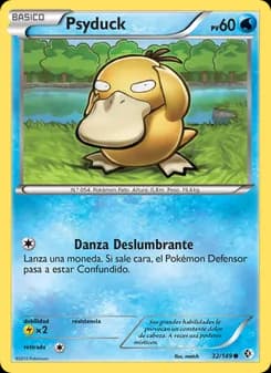 Psyduck card in Spanish