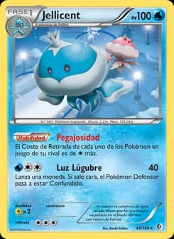 Jellicent card in Spanish