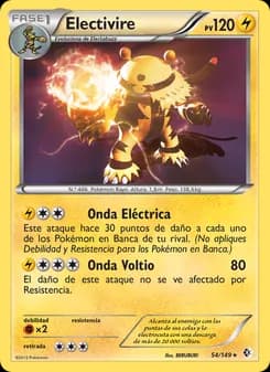 Electivire card in Spanish