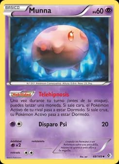 Munna card in Spanish