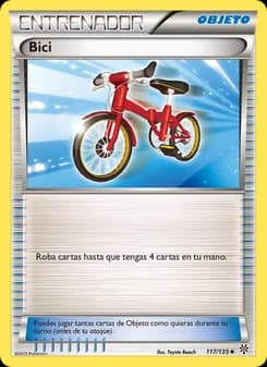 Bici card in Spanish