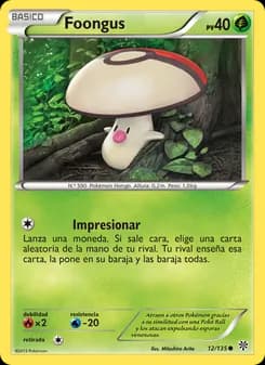 Foongus card in Spanish