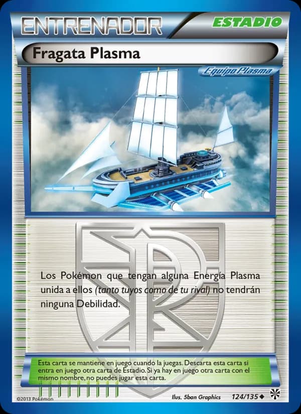 Fragata Plasma card in Spanish