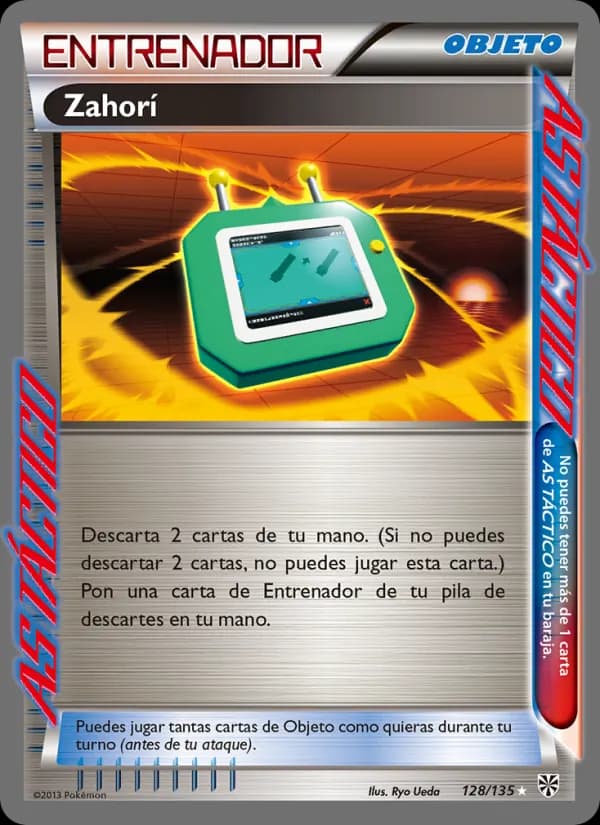 Zahorí card in Spanish