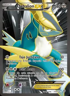 Cobalion-EX card in Spanish