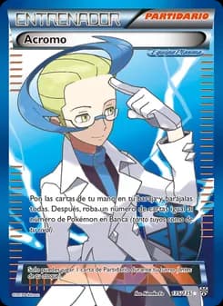 Acromo card in Spanish