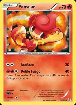 Pansear card in Spanish