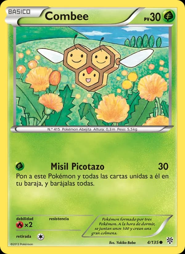 Combee card in Spanish