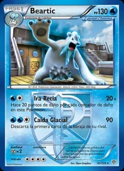Beartic card in Spanish