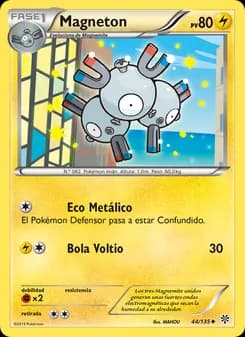 Magneton card in Spanish