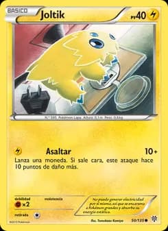 Joltik card in Spanish