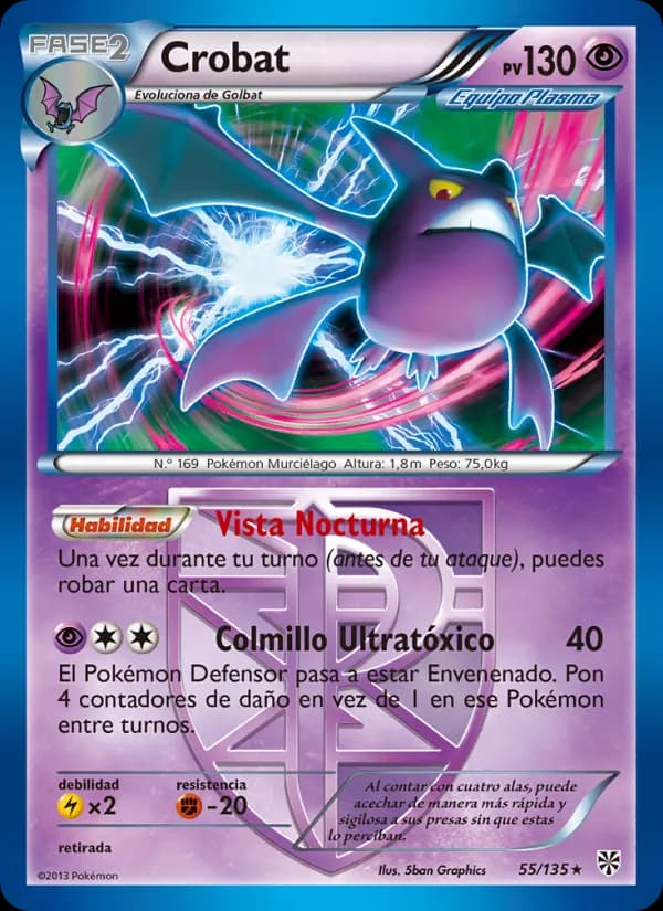 Crobat card in Spanish