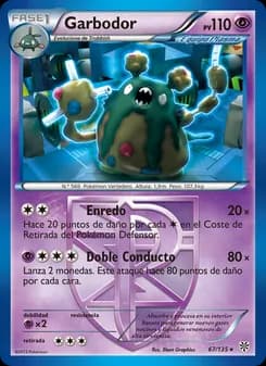 Garbodor card in Spanish
