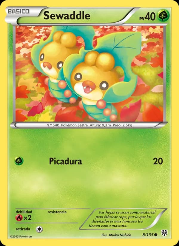 Sewaddle card in Spanish