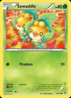 Sewaddle card in Spanish