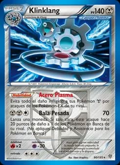 Klinklang card in Spanish