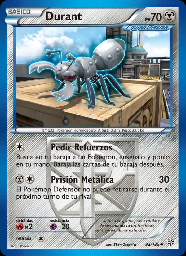 Durant card in Spanish