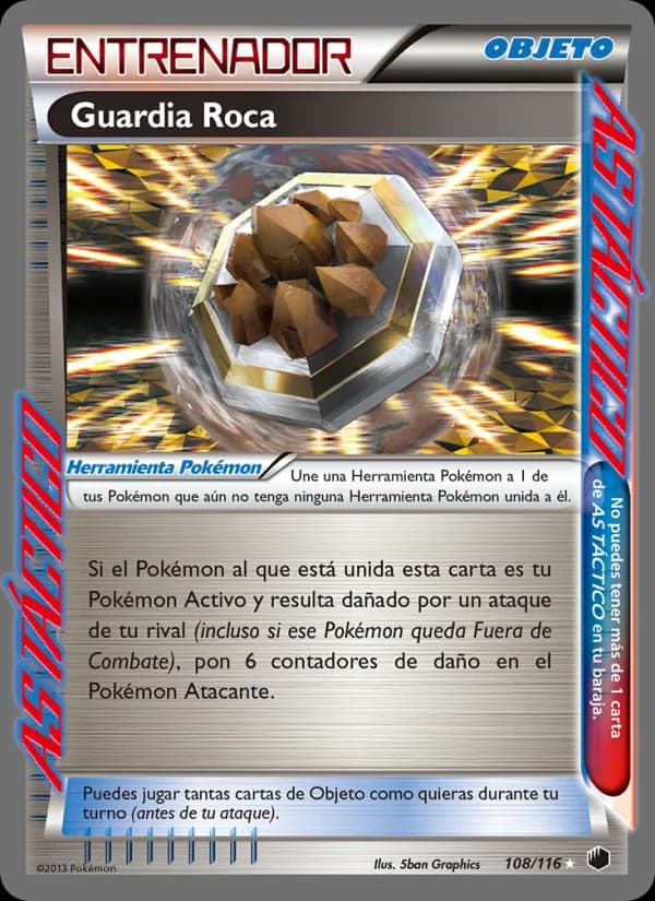 Guardia Roca card in Spanish