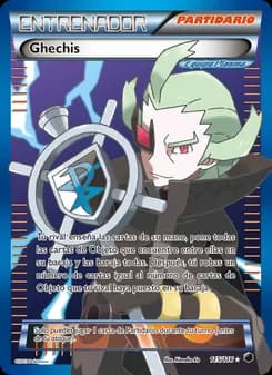 Ghechis card in Spanish