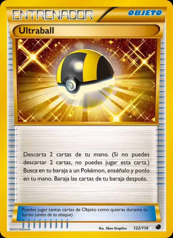 Ultraball card in Spanish