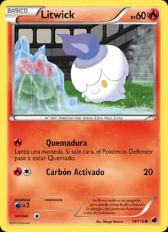 Litwick card in Spanish