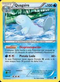 Quagsire card in Spanish