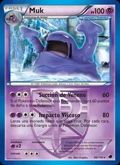 Muk card in Spanish