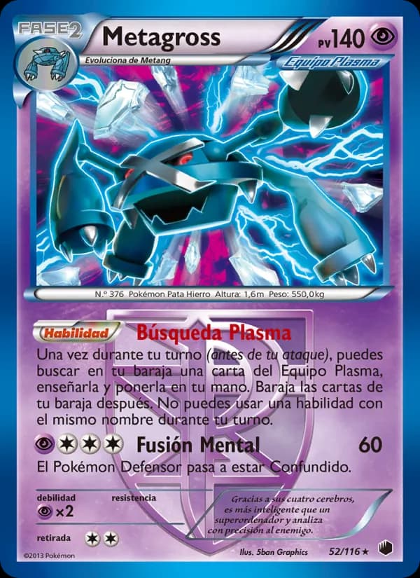 Metagross card in Spanish