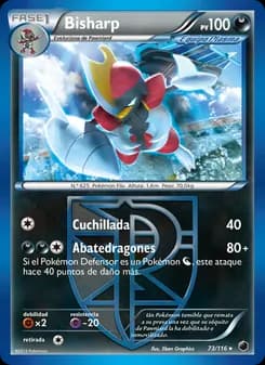 Bisharp card in Spanish