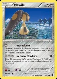 Mawile card in Spanish